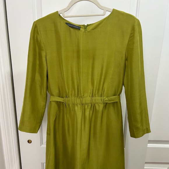 Alberta Ferretti Green Silk Dress IT 40 (approx. US 4–6) - Picture 1 of 4
